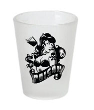 Poison Shot Glass by Lucky 13 - SALE