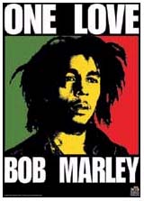 Bob Marley- One Love Textile Poster