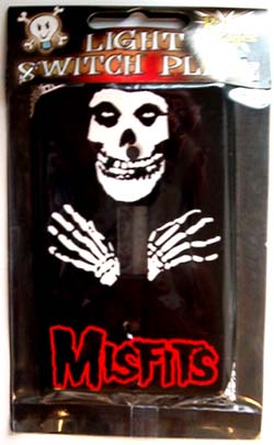 Misfits- Crossed Arm Skeleton light switch plate