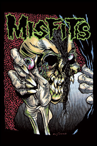 Misfits- Pushead Eyeball magnet