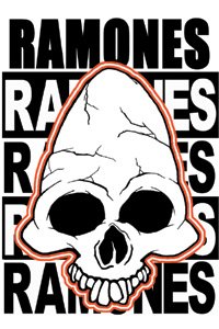 Ramones- Pinhead magnet