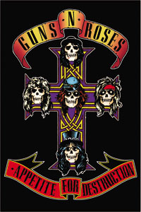 Guns N Roses- Appetite For Destruction magnet