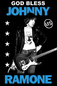 Johnny Ramone- God Bless magnet