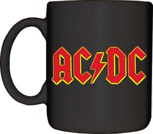 AC/DC- Logo coffee mug