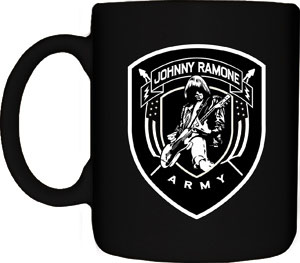 Johnny Ramone- Army coffee mug