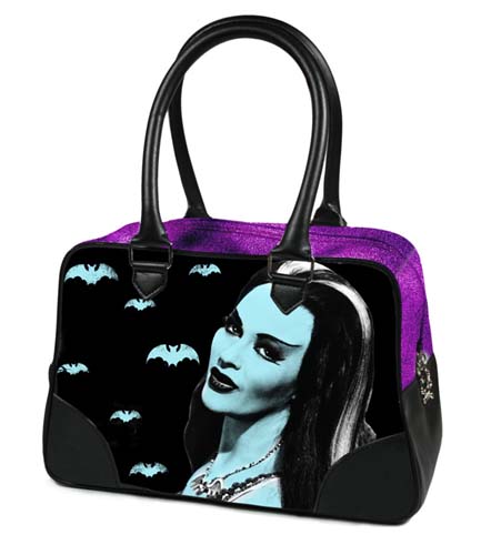 Lily Munster Bowling Style Bag by Rock Rebel 