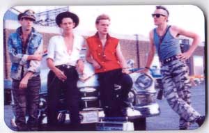 Clash- Band Leaning On Car magnet
