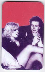 Sid & Nancy- On Couch magnet