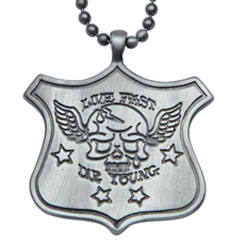 Live Fast Die Young Necklace by Kitsch N Kouture (Mitch O'Connell)