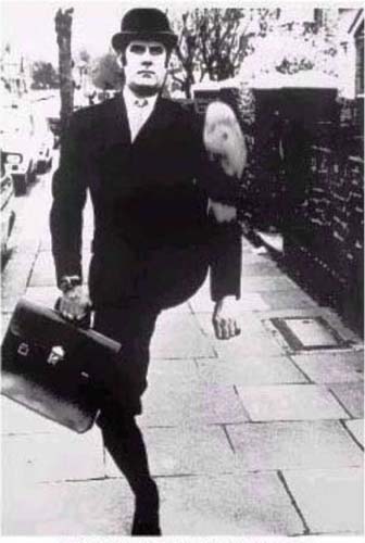 Monty Python- Silly Walk poster 