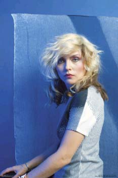 Blondie- Debbie Harry (Blue Background) poster (d10)