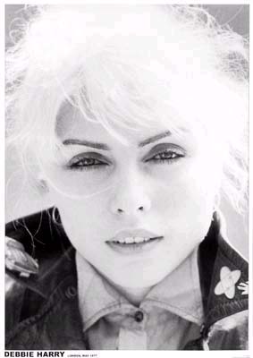 Debbie Harry (Blondie)- London 1977 poster