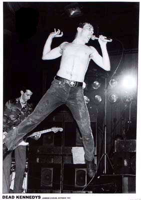 Dead Kennedys- Live Pic (London 1981) poster (a14)