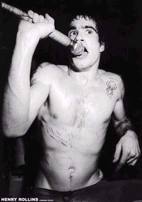 Henry Rollins- Live Pic 2 poster 