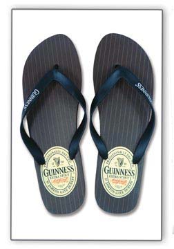 Guinness- Logo Flip Flops