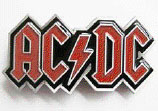 AC/DC- Logo belt buckle (bb292)