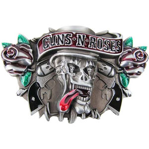 Guns N Roses- Tongue Skull belt buckle (bb273)