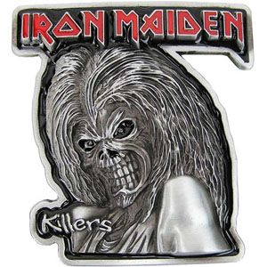 Iron Maiden- Killers (Die Cut) belt buckle (bb299)