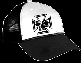 Iron Cross Trucker Hat by Lucky Mule
