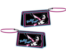 Bettie Page Pink Leopard Make Up Bag
