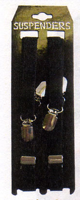 Skinny Braces (Suspenders)- Black
