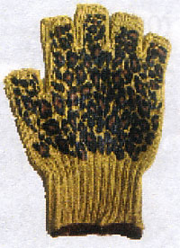 Fingerless Work Gloves- Leopard