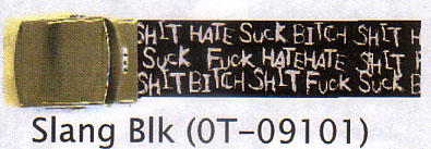 Show product details for GI Belt- Obscenities
