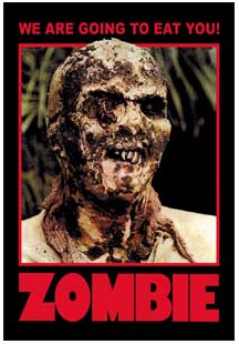 Zombie- We Are Going To Eat You poster