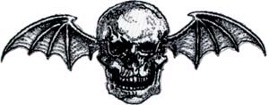 Avenged Sevenfold- Skull Bat embroidered patch