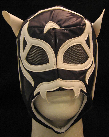 Lucha Libre Wrestling Mask- Pantera (Black/White)