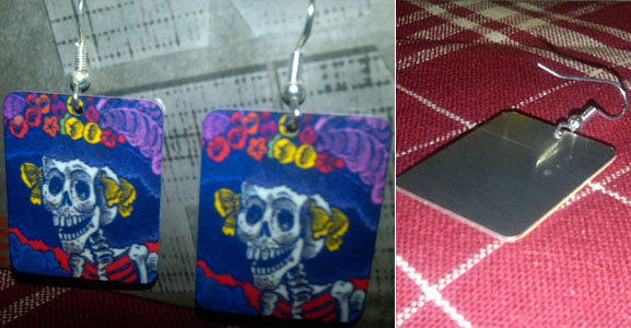 Dangle Earrings by Jim Spinx- Catrina