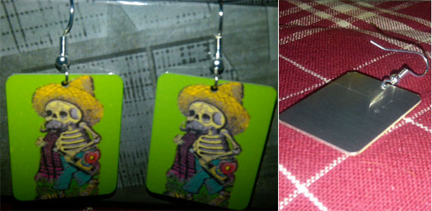 Dangle Earrings by Jim Spinx- Barracho
