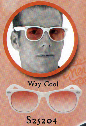 Way Cool Sunglasses in White