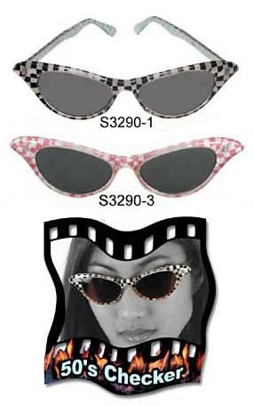 50's Checker sunglasses