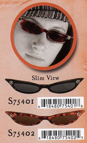 Slim View sunglasses