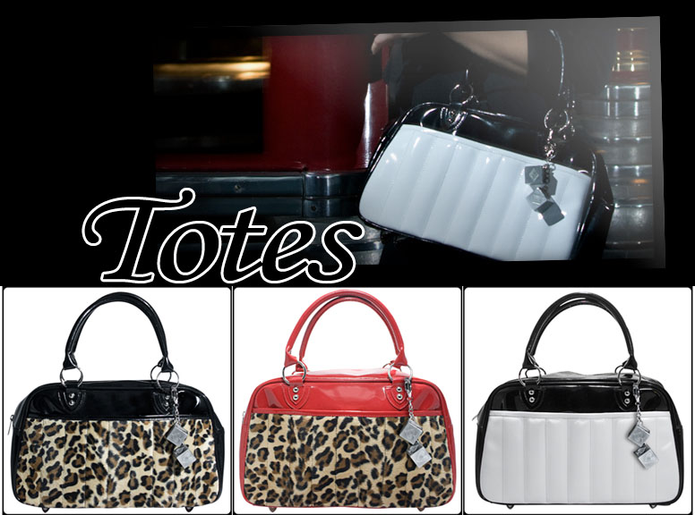 Show product details for Sin City Motor Tote By Lux De Ville