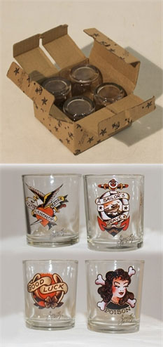 Shot Glass Set by Sailor Jerry