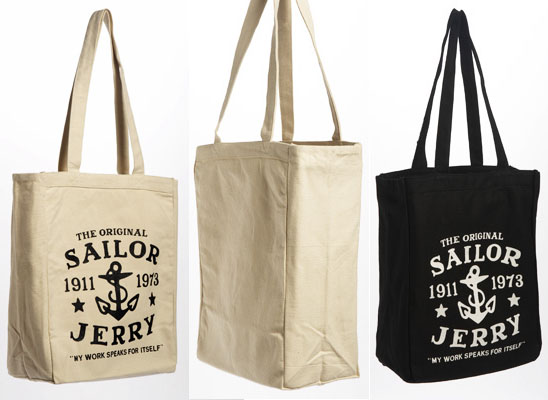 My Work Speaks For Itself Tote Bag by Sailor Jerry 