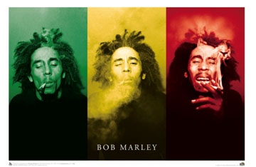 Bob Marley- 3 Pics poster