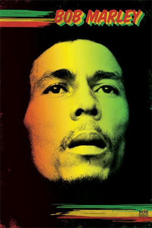 Bob Marley- Face poster 