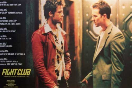 Fight Club- The Rules poster