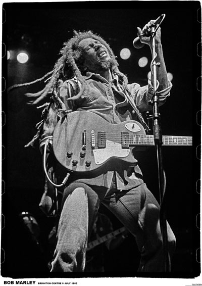 Bob Marley- Live At Brighton poster