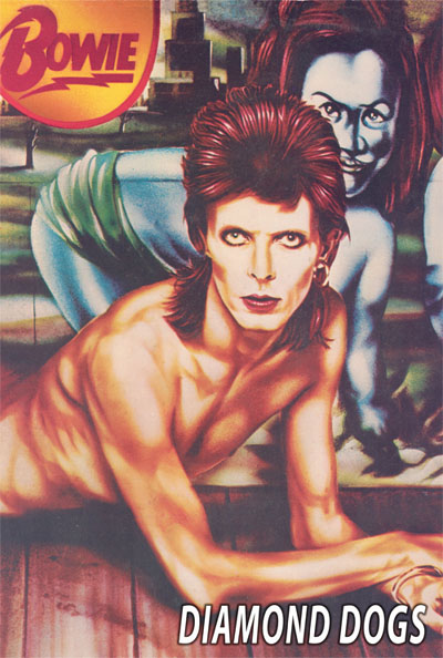 David Bowie- Diamond Dogs poster  (A2)