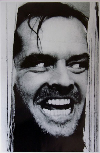 Shining- Here's Johnny poster (A8)
