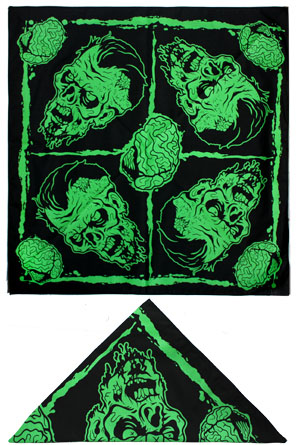 Zombie bandana by Sourpuss