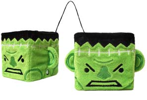 Blockhead Frankie Rear View Mirror Dangler by Sourpuss