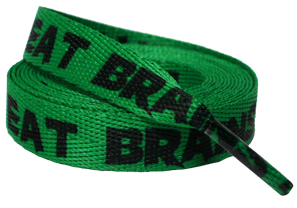 Eat Brains shoe/roller skate laces by Sourpuss