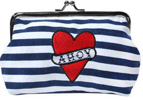 Ahoy Coin Purse by Sourpuss