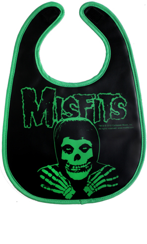 Misfits- Crossed Arm Fiend vinyl bib by Sourpuss