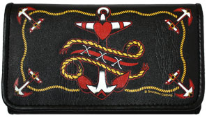 Roped Anchor Wallet by Sourpuss - SALE